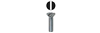 FM6321 - #6-32 X 1'' Slotted FH Machine Screw - LH Dottie