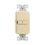 GFD20V - Slim Blankface Gfci Receptacle, 125V, 20A, Ivory - Eaton Wiring Devices
