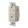 GFRTW20LA - 20A 125VAC Comm TRWR GFR Light Almond - Hubbell Wiring Devices