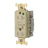 GFRTW83I - 20A 125VAC Comm HG TRWR GFR Ivory - Hubbell Wiring Devices