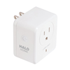 HWP1BLE40AWH - Halo Home Smart Plug In Lamp Dimmer; Bluetooth - Halo Home