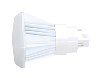 LED82PV840D - 8W Led 2PIN CFL 40K Vertical Ballast Bypass - Keystone