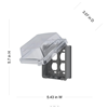 MM2420C - Tam 2G 55 In 1 In-Use Cover Clear Extra Duty - Taymac