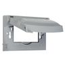 MX1250S - HBL 1G WP Gfci Gray Horizontal Cover - Bell