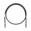NK6PC3BLY - NK Copper Patch Cord Cat 6 Black Utp Cable 3 FT - Panduit