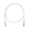 NK6PC7Y - NK Copper Patch Cord Cat 6 Off White Utp Cable 7FT - Panduit