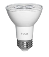 PAR20792740DDIM - 7W Led PAR20 27K 550LM Dim 90cri - Rab Lighting