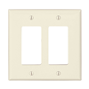 PJ262LA - Wallplate 2G Decorator Poly Mid La - Eaton