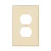 PJ8A - Wallplate 1G Duplex Poly Mid Al - Eaton