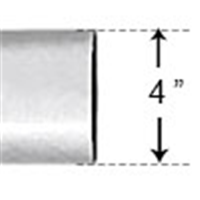 PVC4 - SCH 40 4" 10' PVC Conduit - PVC