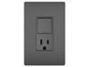 RCD38TRBK - Radiant SP/3WAY SW+15A TR Outlet BK - Pass & Seymour/Legrand