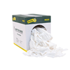RGZ5 - 5LB Box New White Knit Rags - LH Dottie