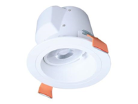 RLS6159FS1EWHDMR - 6" Led Slope Ceiling DM Downlight 27K/3K/35K/4K/5K - Halo