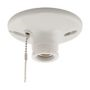 S759WCDSP - Lampholder, Pull Chain, #14-10 Awg, 250V, 660W, White - Eaton