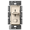 SCL153PHLA - Skylark CFL/Led Dimmer Light Almond - Lutron