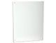 SP1012IS - Solid Back Panel - Powder Coated White - Unity MFG