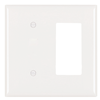 SP1426W - Smooth Wallplate 1 Decor 1 Blank WH - Legrand-Pass & Seymour