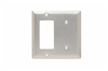 SS1426 - Smooth 302SS 2G 1 Blank 1 Decorator - Legrand-Pass & Seymour