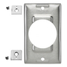 SS750 - Wallplate, 1-G, 1) 50A LKG, SS - Wiring Device-Kellems