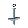 TBC44 - 1/4'' X 4'' Phil/Slot Mushroom Head Toggle Bolt - LH Dottie