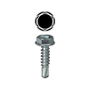 TEKHW101 - #10 X 1'' Hex Washer Head Self Drilling Screw - LH Dottie