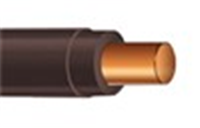 THHN12S0LBR500 - THHN 12 Sol Brown 500' - Copper