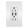 TM826USBW - 3.1 Usb + Duplex 15A WH - Legrand-Pass & Seymour