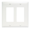 TP262W - Trademaster Wallplate 2G 2 Decor WH - Legrand-Pass & Seymour