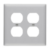 TP82GRY - Trademaster Plate 2G 2 Duplex Gry - Legrand-Pass & Seymour