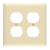 TP82I - Trademaster Wallplate 2G 2 Duplex Iv - Legrand-Pass & Seymour