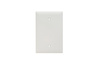 TPJ13W - Trademaster Wallplate Jumbo 1G Blank WH - Legrand-Pass & Seymour