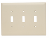 TPJ3I - Trademaster Wallplate Jumbo 3G 3 Toggle Iv - Legrand-Pass & Seymour