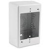 TSRWJB2 - Single Gang Junction Box, 2" Deep, PVC, WH - Hellermanntyton