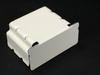 V2410BD - STL Divided End Blank 2400 Ivory - Wiremold