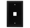 WP3401BK - 1G Wallplate 1-Port BK (M10) - Legrand-On-Q