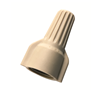 WT41500JR - Wingtwist Wire Connector, WT41 Tan, 500/Jar - Buchanan