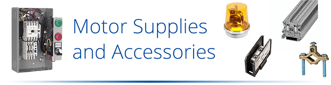 Find low cost quality industrial motor components, motor wiring and cables, a range of power supply sizes, soft starter and pump panel options, contactors, motor control relays, pushbutton switches, and signalling lights, bells and buzzers.